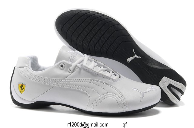 puma ferrari blanche