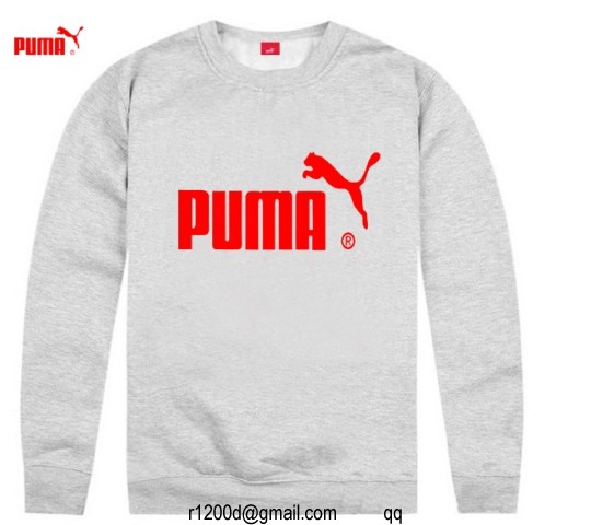 sweat puma marron